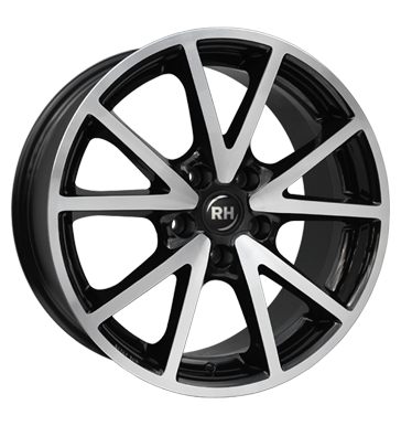 pneumatiky - 8x18 5x112 ET35 RH DE Sports schwarz schwarz voll poliert Proline Kola Rfky / Alu kombinza provozn zarzen pneus