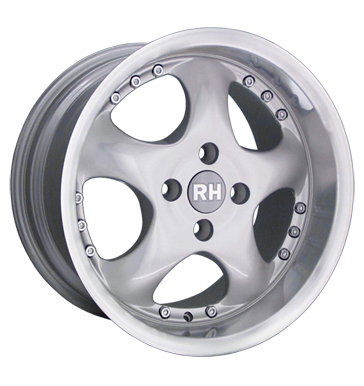 pneumatiky - 8x15 4x100 ET20 RH FA Funline silber silber Horn poliert tazn zarzen Rfky / Alu Auto-Tuning + styling extender ventil / drzk pneumatiky