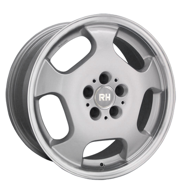 pneumatiky - 8.5x18 5x112 ET35 RH MB Fünfloch silber silber lackiert kmh-Wheels Rfky / Alu Antera chlapec pneu