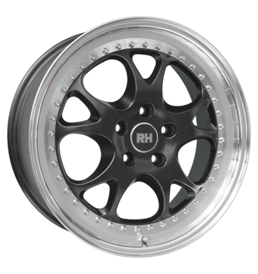 pneumatiky - 8.5x17 5x100 ET28 RH ZW3 Tecnic schwarz schwarz Hornpoliert Truck Winter od 17,5 