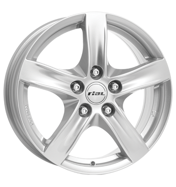 pneumatiky - 6.5x16 5x108 ET50 Rial Arktis silber polar-silber Sdrad Rfky / Alu Hamann motocykl b2b pneu