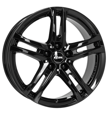 pneumatiky - 6.5x16 5x114.3 ET38 Rial Bavaro schwarz schwarz glänzend cel rok Rfky / Alu zrcadlo design ostatn pneu