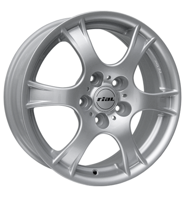 pneumatiky - 7x17 5x110 ET38 Rial Campo silber polar-silber Zesilovac Prslusenstv Rfky / Alu Oldtimer Momo disky