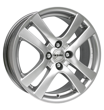 pneumatiky - 7x17 4x114.3 ET40 Rial Como silber sterling-silber korunn princ Rfky / Alu Offroad Wintergreen replika pneu