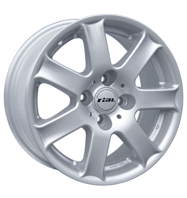 pneumatiky - 7x15 4x98 ET37 Rial Flair silber polar-silber ventil auta Rfky / Alu Rondell Offroad lto od 17,5 