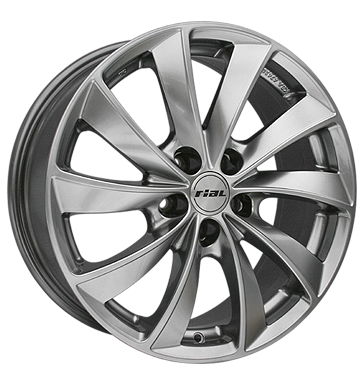 pneumatiky - 7.5x16 5x110 ET38 Rial Lugano silber sterling-silber myt oken Rfky / Alu MILLE Slevy Autodlna