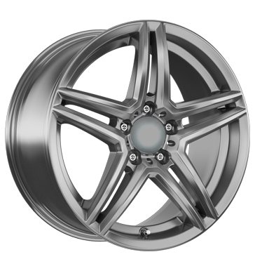 pneumatiky - 8.5x20 5x112 ET29 Rial M10 grau / anthrazit metal-grey Ecanto Rfky / Alu Pestovn Car + zsoby jsou Kondenztory + Equalizer pneumatiky