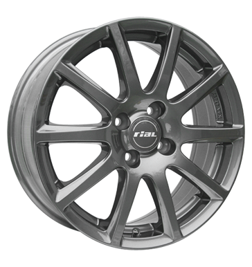 pneumatiky - 5.5x14 4x100 ET43 Rial Milano grau / anthrazit titanium Binno Rfky / Alu Mutec psy Predaj pneumatk