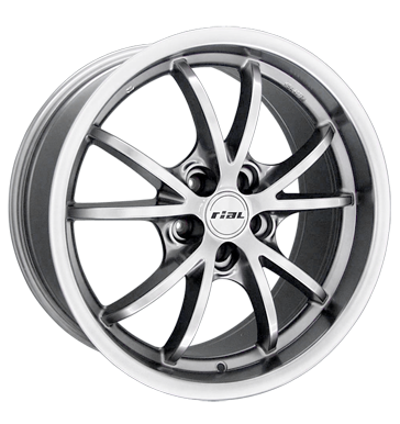 pneumatiky - 7.5x16 5x100 ET35 Rial Montreal silber sterlingsilber ostatn Rfky / Alu Konzole + drzk Offroad lto od 17,5 