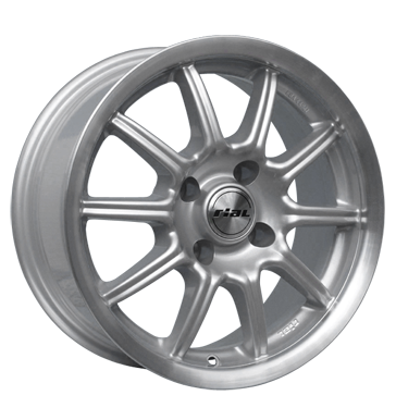 pneumatiky - 7.5x17 4x100 ET35 Rial Monza silber silber Horn poliert Rfky / Alu Rfky / Alu Antera Chafers: Motocykl pneumatiky