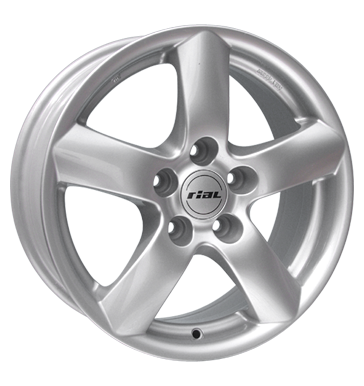 pneumatiky - 7.5x17 5x130 ET53 Rial Oslo silber polar-silber Motocykly a motocyklov dly Rfky / Alu Artec bundy trziste