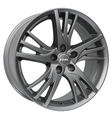 pneumatiky - 8.5x19 5x112 ET45 Rial Padua grau / anthrazit graphit-matt Rucn merc prstroje + test Rfky / Alu kapuce lift Offroad Zimn 17.5 