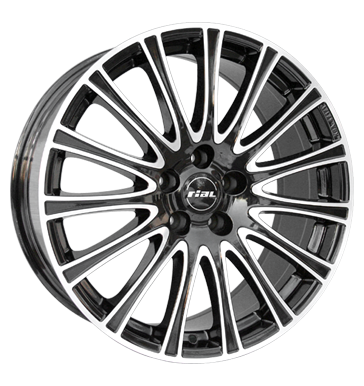 pneumatiky - 8x17 5x114.3 ET50 Rial Ravenna schwarz diamant-schwarz frontpoliert npis Rfky / Alu Slevy Offroad lto od 17,5 