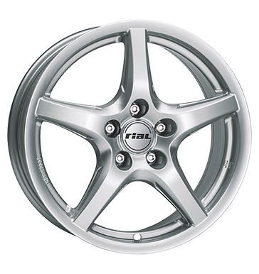 pneumatiky - 6.5x16 5x112 ET46 Rial U1 silber polar-silber montzn nrad Rfky / Alu Truck cel rok Offroad Zimn 17.5 