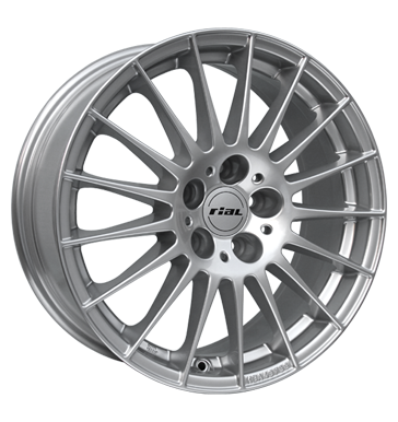 pneumatiky - 7x15 5x100 ET38 Rial Zamora silber royal-silber automobilov sady Rfky / Alu ocelov kola projektzwo pneu