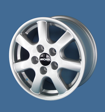 pneumatiky - 7.5x16 5x114.3 ET35 Ronal R28 silber kristallsilber opravu pneumatik Rfky / Alu Offroad Zimn 17.5 