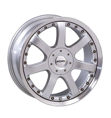 pneumatiky - 8x18 5x110 ET28 Ronal GT silber silber Horn poliert GS-Wheels Rfky / Alu Hlinkov kola s pneumatikami sterac prednho skla pneumatiky