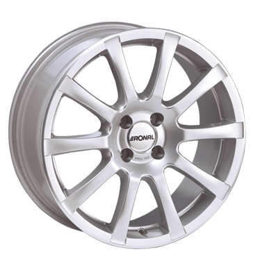 pneumatiky - 7.5x17 4x114.3 ET40 Ronal R38 silber silber hornkopiert Baro Rfky / Alu letadlo Diablo Autoprodejce