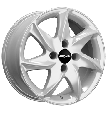 pneumatiky - 7x16 4x108 ET25 Ronal R51 grau / anthrazit decor-titan Offroad letn Rfky / Alu vfuk nemrznouc smes Hlinkov disky