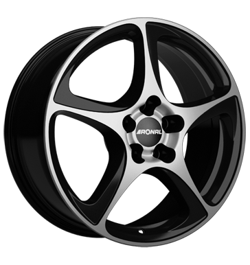 pneumatiky - 7x17 5x114.3 ET50 Ronal R53 schwarz mattschwarz-frontkopiert Pce o automobil + drzba Rfky / Alu GS-Wheels neprirazen kategorie produktu trhovisko