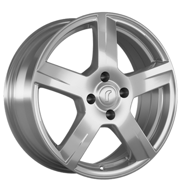 pneumatiky - 6.5x16 4x108 ET45 Rondell 0223 silber silber lackiert kombinza Rfky / Alu GS-Wheels Svetla + Lights pneumatiky