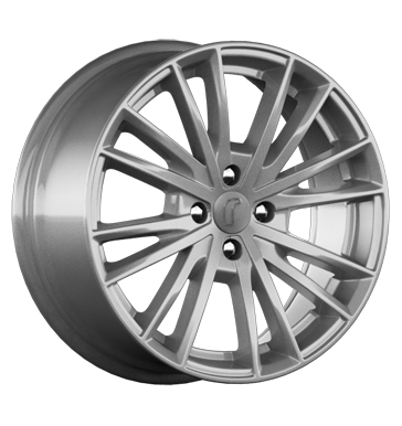 pneumatiky - 7x17 4x100 ET35 Rondell 04RZ silber glanzsilber Offroad cel rok od 17,5 