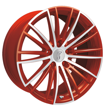 pneumatiky - 8.5x19 5x108 ET45 Rondell 08RZ rot racing rot poliert viditelnost Rfky / Alu recnk Objevte nyn! b2b pneu