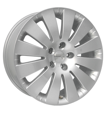 pneumatiky - 7.5x17 5x114.3 ET40 Rondell 0201 silber silber lackiert Felgenschlsser Rfky / Alu Offroad All Terrain Motocyklov zvody pneumatiky