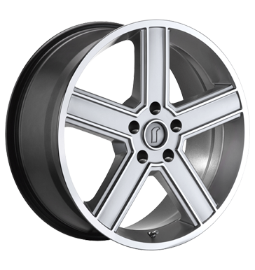 pneumatiky - 8.5x18 5x112 ET30 Rondell 0211 silber hyper silver vfuk Rfky / Alu celogumov pce o pneumatiky pneu