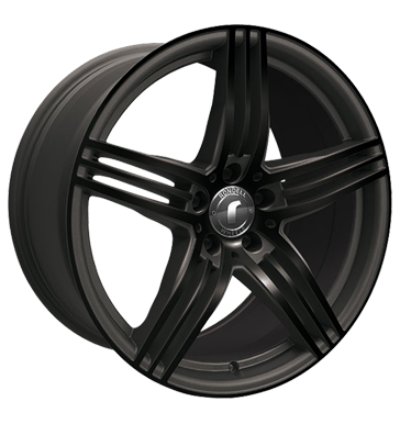 pneumatiky - 8.5x19 5x112 ET45 Rondell 0217 Elpho schwarz black glossy black elpho pol. bezpecnostn vesty Rfky / Alu Moped a mopedu dly EMOTION Prodejce pneumatk