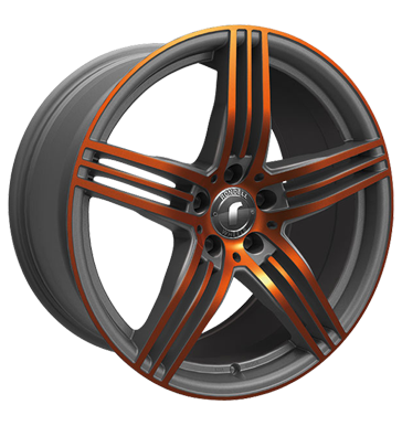 pneumatiky - 8.5x19 5x112 ET45 Rondell 0217 Elpho mehrfarbig grey glossy orange elpho pol. Shaper Rfky / Alu ostatn Keskin velkoobchod s pneumatikami