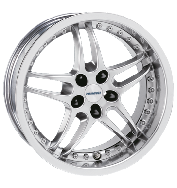 pneumatiky - 8.5x17 5x120 ET13 Rondell 0027 silber silber Horn poliert Spojky + E Sady Rfky / Alu Prslusenstv a literatura BRABUS pneumatiky