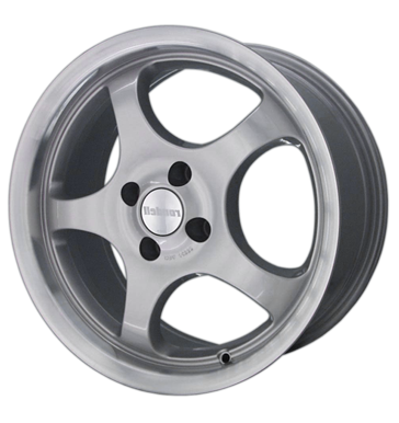 pneumatiky - 8x17 4x100 ET35 Rondell 0057 silber silber Horn poliert Motorsport Rfky / Alu bezpecnostn obuv Tricka pneu b2b