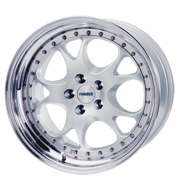 pneumatiky - 9x17 5x120 ET40 Rondell 0082 silber silber mit Edelstahlbett GS-Wheels Rfky / Alu Moped a mopedu dly G-KOLO Velkoobchod