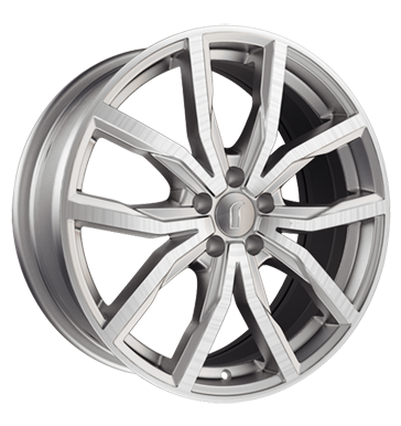 pneumatiky - 8x19 5x110 ET38 Rondell 02RZ silber silber matt poliert Kabely a konektory Rfky / Alu osvetlen Offroad cel rok Autoprodejce