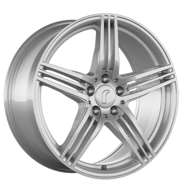 pneumatiky - 8.5x19 5x112 ET45 Rondell 0217 silber silver FONDMETAL Rfky / Alu subwoofer Baro pneu
