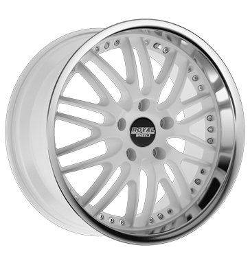 pneumatiky - 8.5x18 5x112 ET35 Royal Wheels Royal GT weiss weiY peugeot Rfky / Alu Barvy a Laky PKW lto Predaj pneumatk