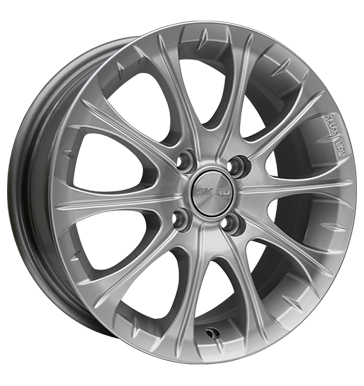 pneumatiky - 6x15 4x108 ET45 Skad Ganymede silber silver Truck Winter od 17,5 