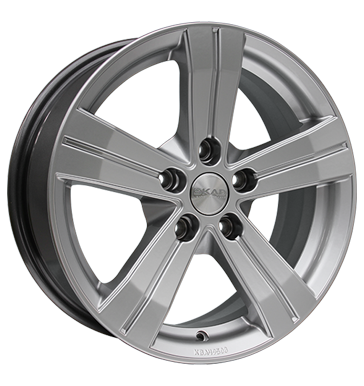 pneumatiky - 6.5x16 5x108 ET38 Skad Mitsar silber silver Tomason Rfky / Alu brzdov dly dly na nkladn auta disky