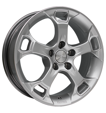 pneumatiky - 6.5x16 5x105 ET39 Skad Pharaoh silber silver Offroad letn Rfky / Alu motec Tube: zklopky b2b pneu