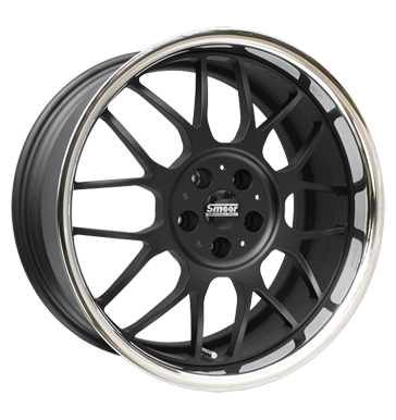 pneumatiky - 8.5x19 5x112 ET35 Smoor Tech1 schwarz schwarz matt Ronal Rfky / Alu KING Kabely a konektory b2b pneu