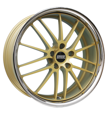 pneumatiky - 8.5x20 5x120 ET38 Smoor Tech3 gold gold matt provozn zarzen Rfky / Alu prslusenstv psy Prodejce pneumatk