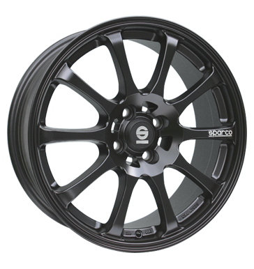 pneumatiky - 6.5x15 4x100 ET37 Sparco Drift schwarz matt black Rondell Rfky / Alu bocn parapet Rucn merc prstroje + test pneumatiky