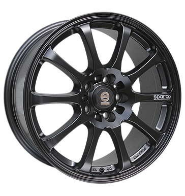 pneumatiky - 8x17 5x108 ET40 Sparco Drift schwarz matt black Kondenztory + Equalizer Rfky / Alu brzdov kapalina Truck lto od 17,5 