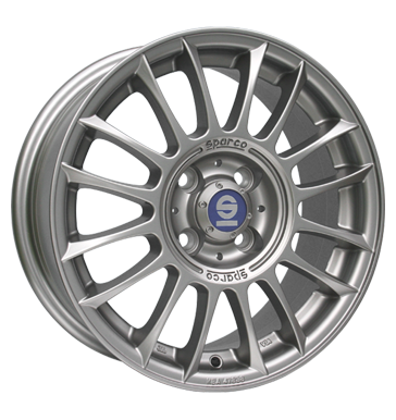 pneumatiky - 7x16 4x108 ET16 Sparco Pista silber matt silver tech mikiny Rfky / Alu GMP Italia Sportluftfilter pneu