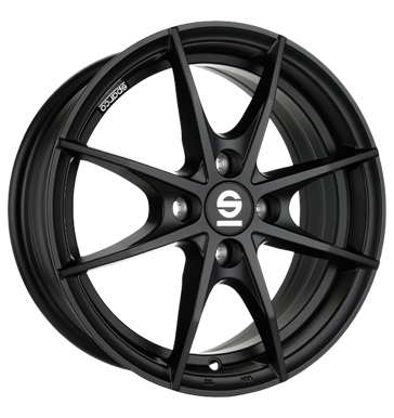 pneumatiky - 7x17 4x100 ET44 Sparco Trofeo 4 schwarz matt black Helma Prslusenstv + Hled Rfky / Alu Binno PKW lto b2b pneu