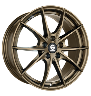 pneumatiky - 8x18 5x112 ET45 Sparco Trofeo 5 bronze gloss bronze prce Rfky / Alu XTRA ABSENCE pneus