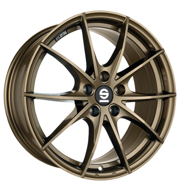 pneumatiky - 7.5x17 5x112 ET48 Sparco Trofeo 5 bronze gloss bronze FONDMETAL Rfky / Alu Opel skrabka na led Hlinkov disky