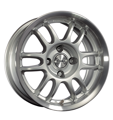 pneumatiky - 7x15 4x108 ET37 Speedline Corse 2113SC silber silber Horn poliert Chiptuning + Motor Tuning Rfky / Alu magma Test-kategorie 1 pneumatiky