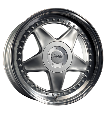 pneumatiky - 8.5x18 5x112 ET35 Speedline Corse 2311SC silber silber Horn poliert zemn prce Rfky / Alu kapuce lift Auto-Tuning + styling Autodlna